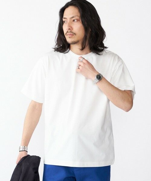 SHIPS / シップス Tシャツ | SHIPS: COOLMAX(R) ロールネック ソリッド Tシャツ | 詳細2