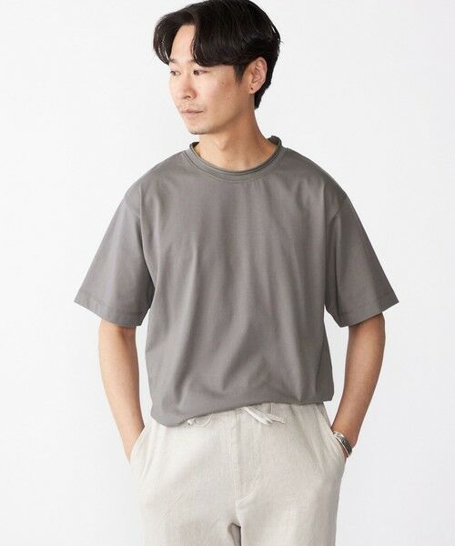 SHIPS / シップス Tシャツ | SHIPS: COOLMAX(R) ロールネック ソリッド Tシャツ | 詳細6
