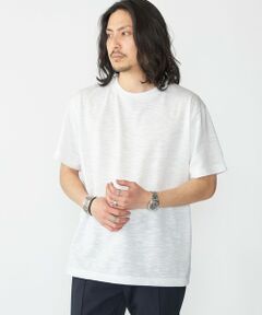 SHIPS / シップス Tシャツ | SHIPS: リネン ライク スラブ ショートスリーブ Tシャツ
