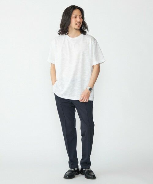 SHIPS / シップス Tシャツ | SHIPS: リネン ライク スラブ ショートスリーブ Tシャツ | 詳細1