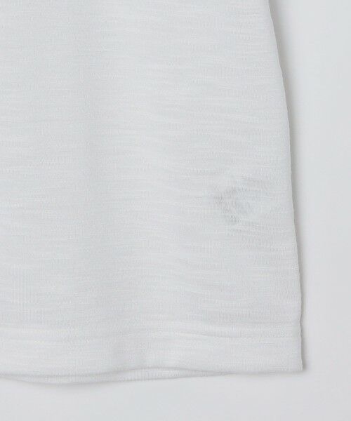 SHIPS / シップス Tシャツ | SHIPS: リネン ライク スラブ ショートスリーブ Tシャツ | 詳細8