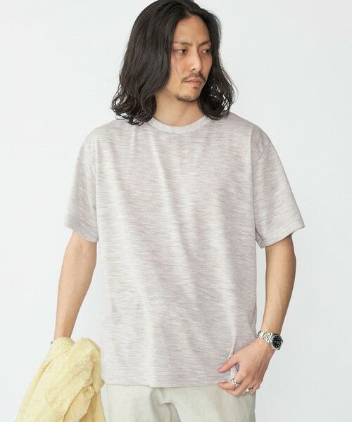 SHIPS / シップス Tシャツ | SHIPS: リネン ライク スラブ ショートスリーブ Tシャツ | 詳細11