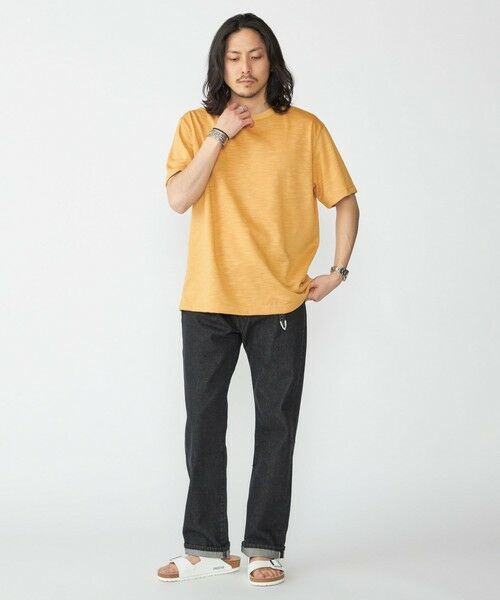 SHIPS / シップス Tシャツ | SHIPS: リネン ライク スラブ ショートスリーブ Tシャツ | 詳細14