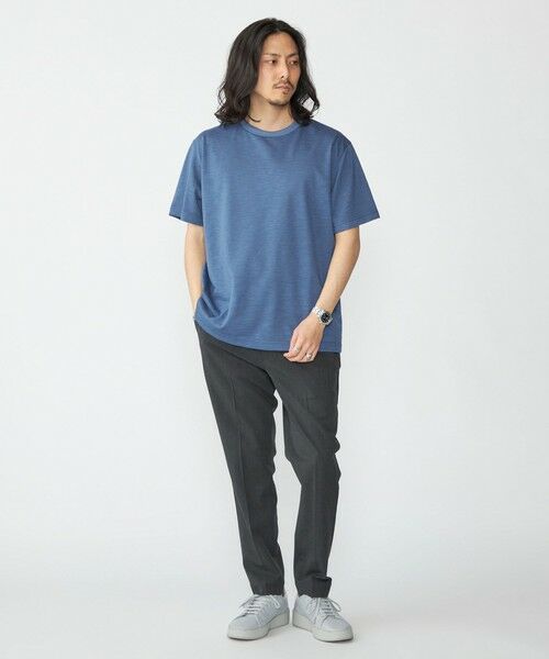 SHIPS / シップス Tシャツ | SHIPS: リネン ライク スラブ ショートスリーブ Tシャツ | 詳細18