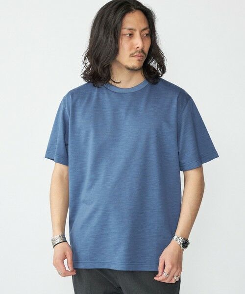 SHIPS / シップス Tシャツ | SHIPS: リネン ライク スラブ ショートスリーブ Tシャツ | 詳細22