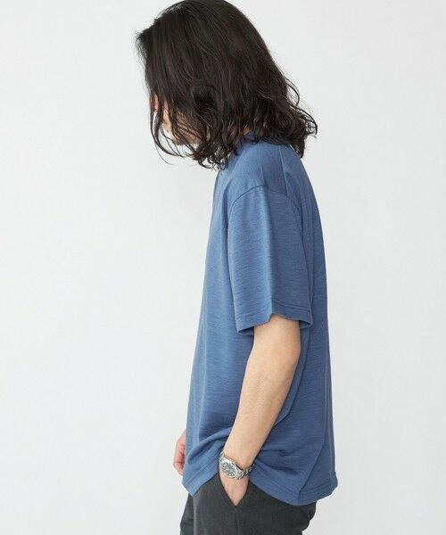 SHIPS / シップス Tシャツ | SHIPS: リネン ライク スラブ ショートスリーブ Tシャツ | 詳細23