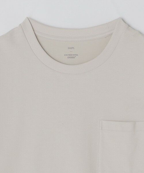 SHIPS / シップス Tシャツ | SHIPS:〈接触冷感/遮熱/吸水拡散/UVカット〉COVEROSS(R) フリーザー Tシャツ | 詳細9