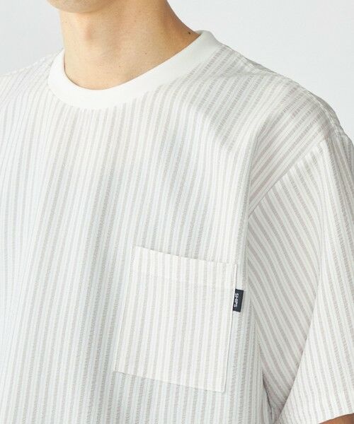 SHIPS / シップス Tシャツ | SHIPS: COOLMAX(R) シアサッカー Tシャツ | 詳細3