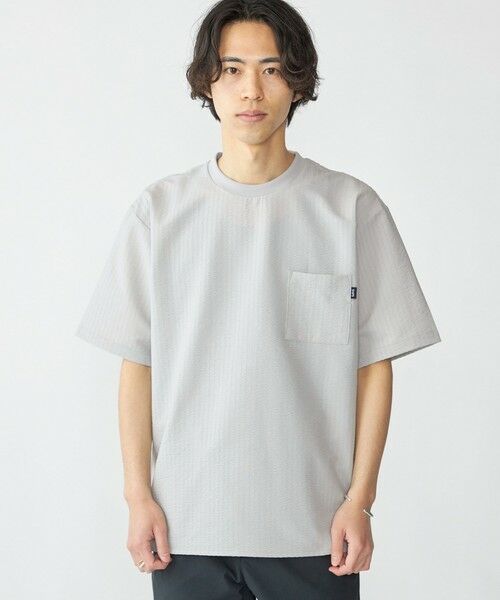 SHIPS / シップス Tシャツ | SHIPS: COOLMAX(R) シアサッカー Tシャツ | 詳細7