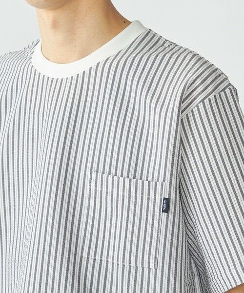 SHIPS / シップス Tシャツ | SHIPS: COOLMAX(R) シアサッカー Tシャツ | 詳細19