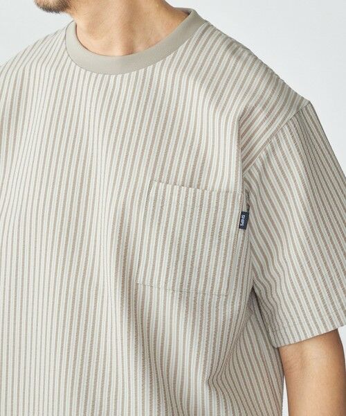 SHIPS / シップス Tシャツ | SHIPS: COOLMAX(R) シアサッカー Tシャツ | 詳細24