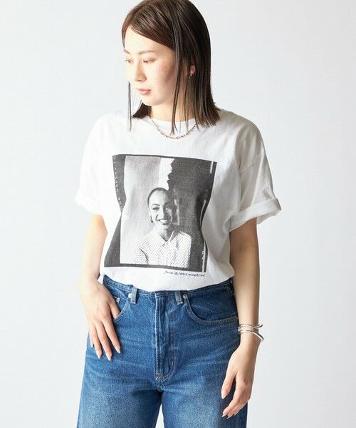 SHIPS / シップス Tシャツ | SHIPS: 80S SADE フォト Tシャツ | 詳細13