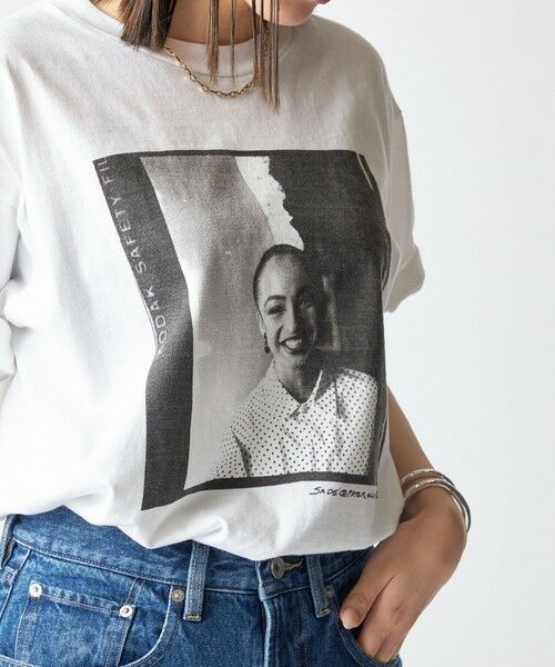 SHIPS / シップス Tシャツ | SHIPS: 80S SADE フォト Tシャツ | 詳細14