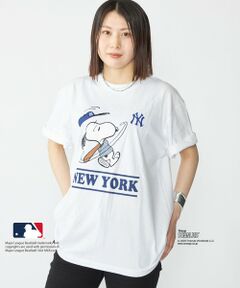 SHIPS / シップス Tシャツ | SHIPS: PEANUTS×MLB プリント Tシャツ
