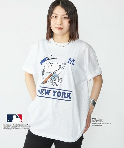 SHIPS / シップス Tシャツ | SHIPS: PEANUTS×MLB プリント Tシャツ | 詳細13