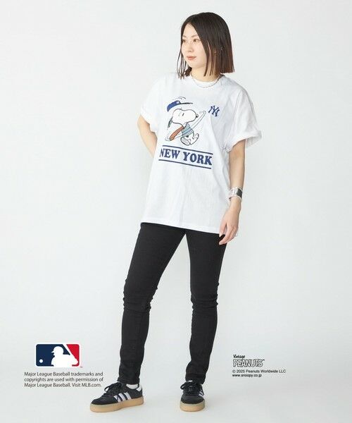 SHIPS / シップス Tシャツ | SHIPS: PEANUTS×MLB プリント Tシャツ | 詳細10