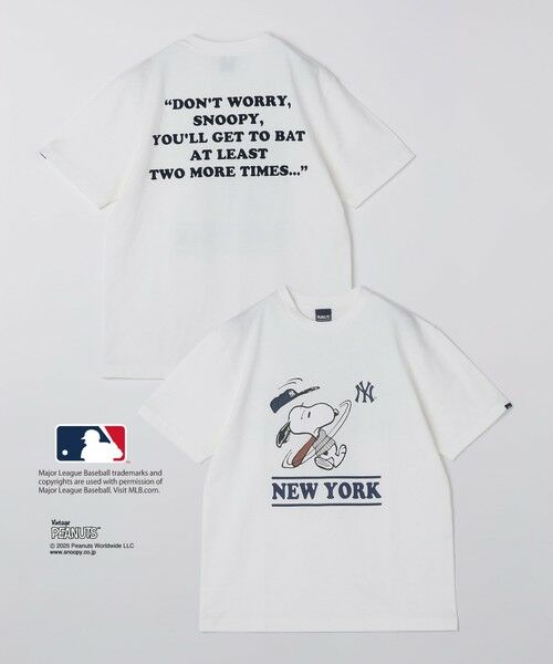 SHIPS / シップス Tシャツ | SHIPS: PEANUTS×MLB プリント Tシャツ | 詳細18
