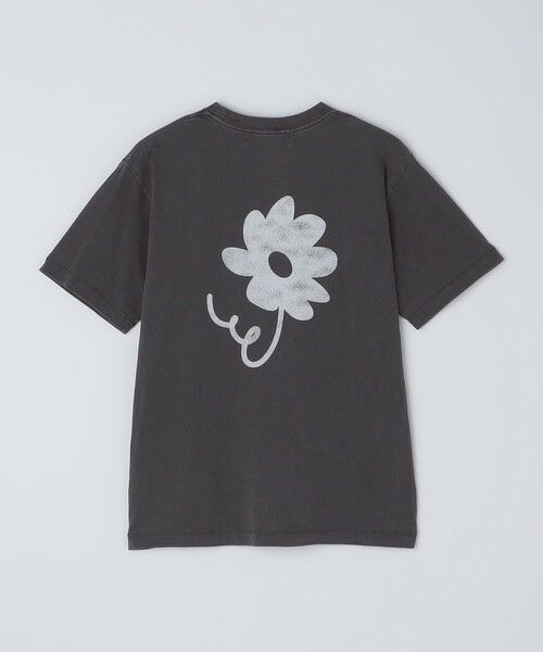 SHIPS / シップス Tシャツ | City Ambient Products: フラワー プリント フェード ピグメント Tシャツ | 詳細5