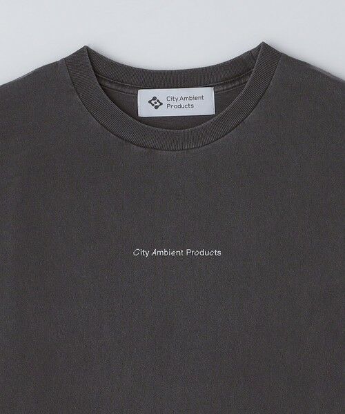 SHIPS / シップス Tシャツ | City Ambient Products: フラワー プリント フェード ピグメント Tシャツ | 詳細6