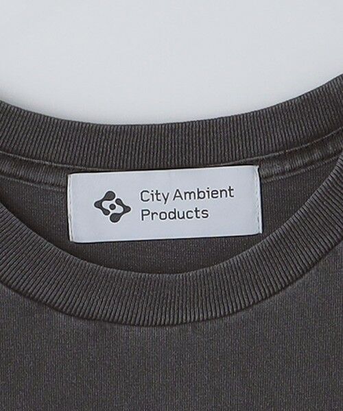 SHIPS / シップス Tシャツ | City Ambient Products: フラワー プリント フェード ピグメント Tシャツ | 詳細7