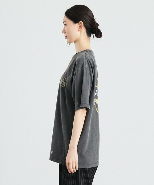 SHIPS / シップス Tシャツ | City Ambient Products: フラワー プリント フェード ピグメント Tシャツ | 詳細15