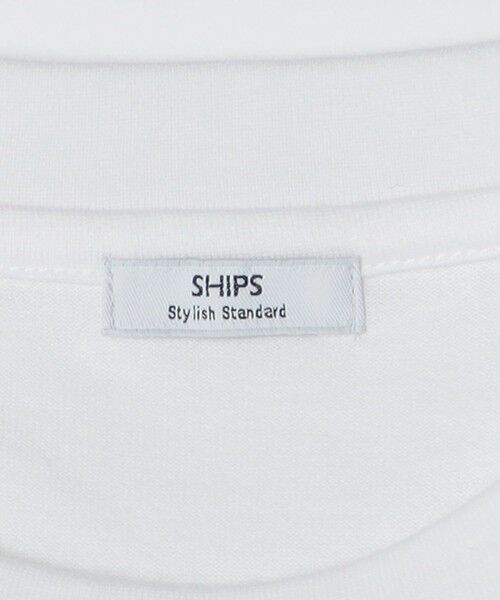 SHIPS / シップス Tシャツ | SHIPS: 抗菌・防臭 NANO-FINE（R） コットン クルーネック Tシャツ | 詳細13