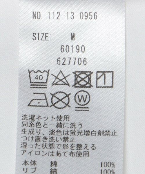 SHIPS / シップス Tシャツ | SHIPS: 抗菌・防臭 NANO-FINE（R） コットン クルーネック Tシャツ | 詳細15