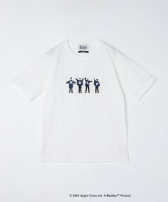 SHIPS / シップス Tシャツ | 【WEB限定】SHIPS: THE BEATLES エンブロイダリー Tシャツ 24SS