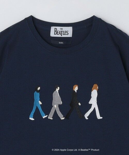 SHIPS / シップス Tシャツ | 【WEB限定】SHIPS: THE BEATLES エンブロイダリー Tシャツ 24SS | 詳細5