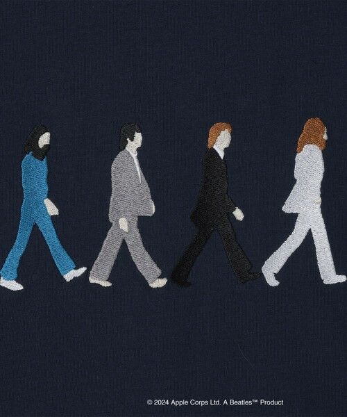 SHIPS / シップス Tシャツ | 【WEB限定】SHIPS: THE BEATLES エンブロイダリー Tシャツ 24SS | 詳細9