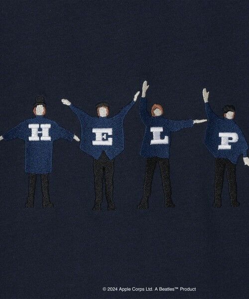 SHIPS / シップス Tシャツ | 【WEB限定】SHIPS: THE BEATLES エンブロイダリー Tシャツ 24SS | 詳細12