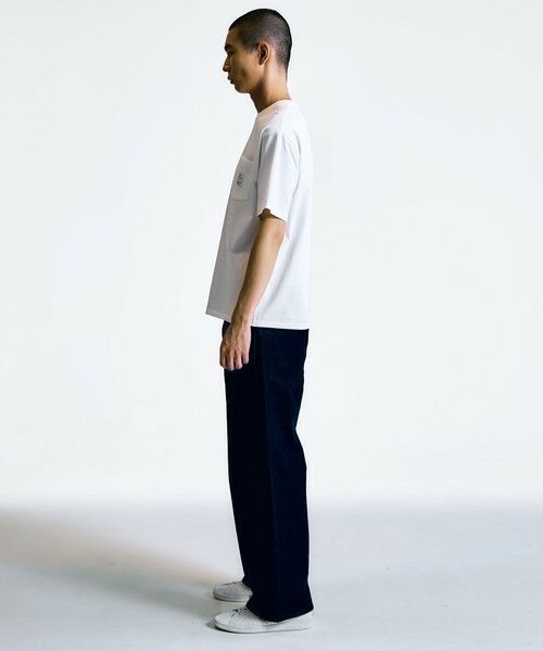 SHIPS / シップス Tシャツ | City Ambient Products: スクエアロゴ ポケット Tシャツ | 詳細2