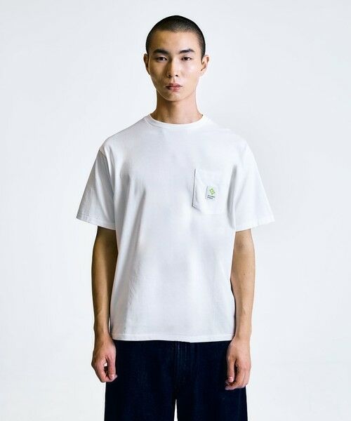 SHIPS / シップス Tシャツ | City Ambient Products: スクエアロゴ ポケット Tシャツ | 詳細5