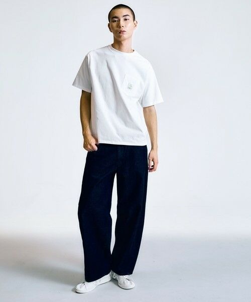 SHIPS / シップス Tシャツ | City Ambient Products: スクエアロゴ ポケット Tシャツ | 詳細9