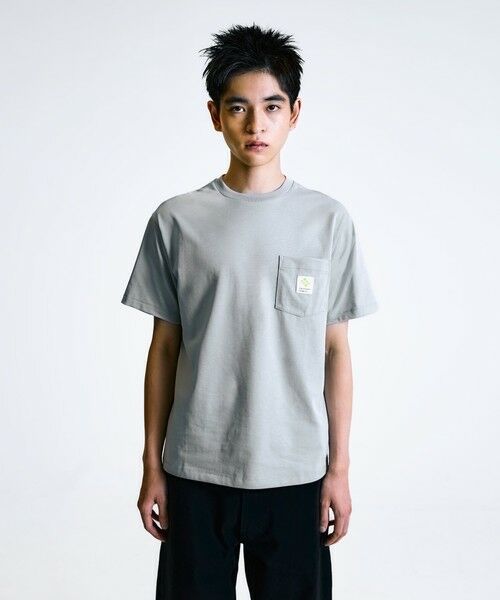 SHIPS / シップス Tシャツ | City Ambient Products: スクエアロゴ ポケット Tシャツ | 詳細18