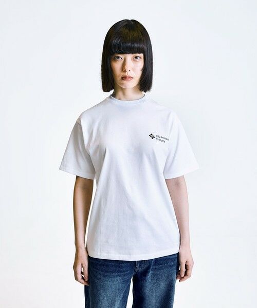 SHIPS / シップス Tシャツ | City Ambient Products: スタンダード ロゴ プリント Tシャツ | 詳細5