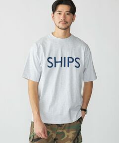 SHIPS / シップス Tシャツ | 【SHIPS別注】Champion: SHIPS ロゴ プリント Tシャツ