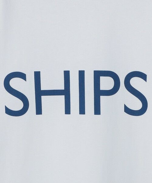 SHIPS / シップス Tシャツ | 【SHIPS別注】Champion: SHIPS ロゴ プリント Tシャツ | 詳細7