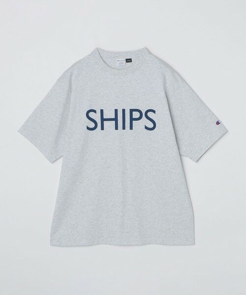 SHIPS / シップス Tシャツ | 【SHIPS別注】Champion: SHIPS ロゴ プリント Tシャツ | 詳細13