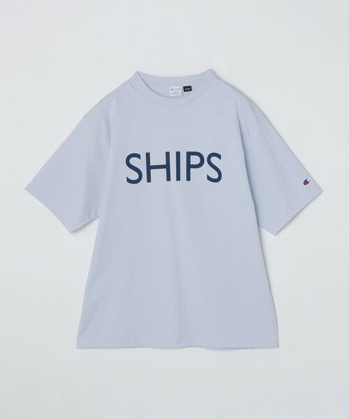 SHIPS / シップス Tシャツ | 【SHIPS別注】Champion: SHIPS ロゴ プリント Tシャツ | 詳細17