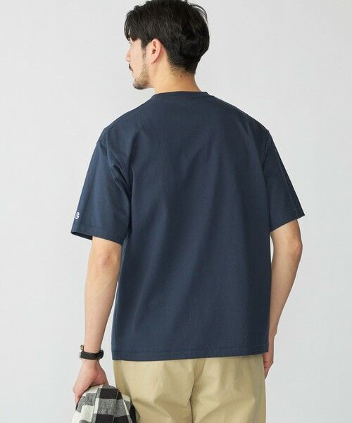 SHIPS / シップス Tシャツ | 【SHIPS別注】Champion: SHIPS ロゴ プリント Tシャツ | 詳細26