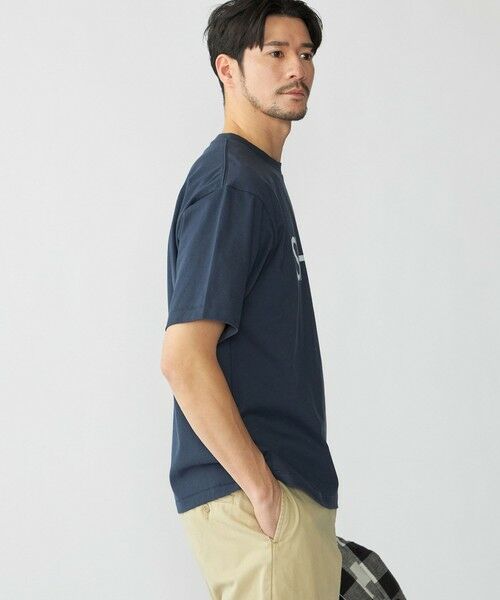 SHIPS / シップス Tシャツ | 【SHIPS別注】Champion: SHIPS ロゴ プリント Tシャツ | 詳細27