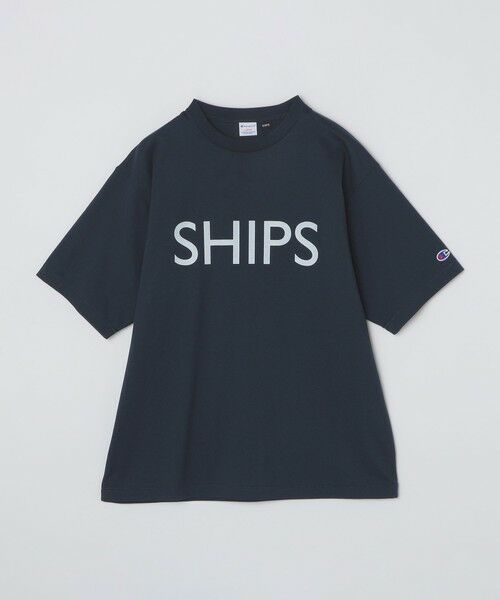 SHIPS / シップス Tシャツ | 【SHIPS別注】Champion: SHIPS ロゴ プリント Tシャツ | 詳細28