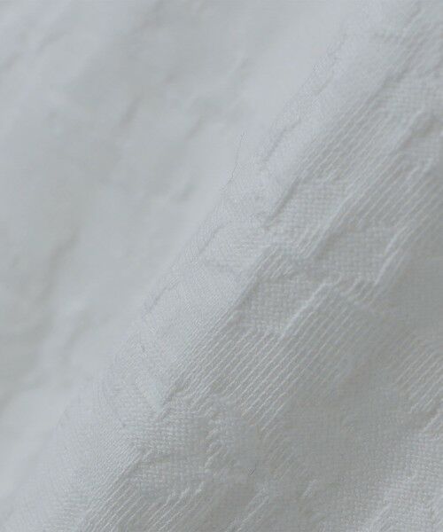 SHIPS / シップス Tシャツ | SHIPS: リンクス ジャカード リーフ Tシャツ | 詳細5