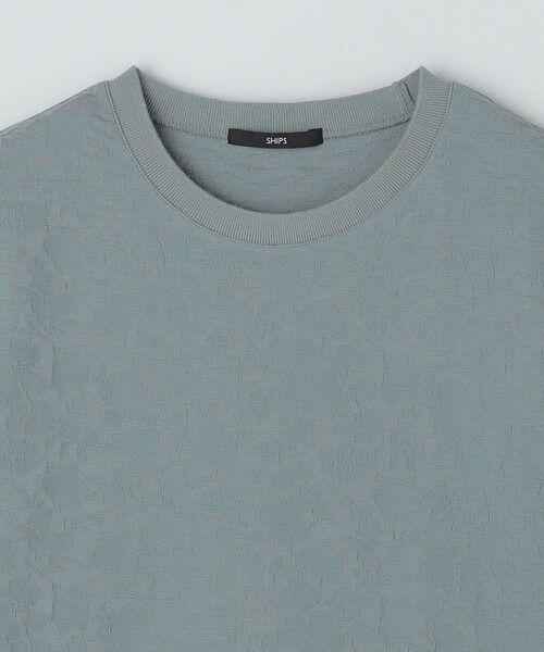 SHIPS / シップス Tシャツ | SHIPS: リンクス ジャカード リーフ Tシャツ | 詳細16