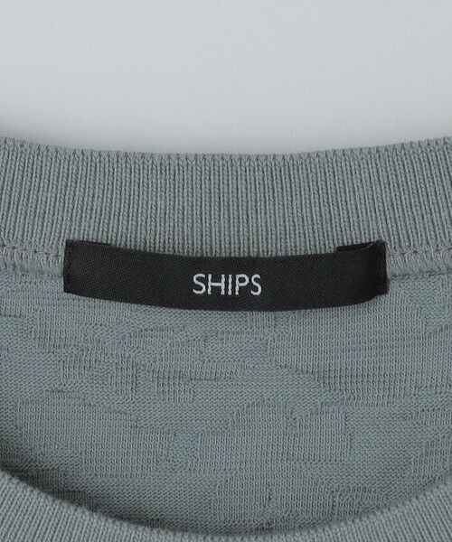 SHIPS / シップス Tシャツ | SHIPS: リンクス ジャカード リーフ Tシャツ | 詳細17
