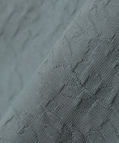 SHIPS / シップス Tシャツ | SHIPS: リンクス ジャカード リーフ Tシャツ | 詳細20