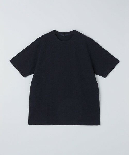 SHIPS / シップス Tシャツ | SHIPS: リンクス ジャカード リーフ Tシャツ | 詳細24