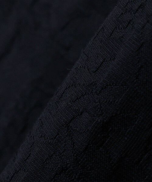 SHIPS / シップス Tシャツ | SHIPS: リンクス ジャカード リーフ Tシャツ | 詳細25