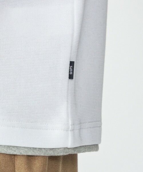 SHIPS / シップス Tシャツ | SHIPS: キー ネック フェイクレイヤード Tシャツ | 詳細4